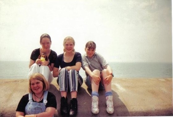 How I will always remember you Fliss, with "the gang" at Butlin 1995 xxxxx