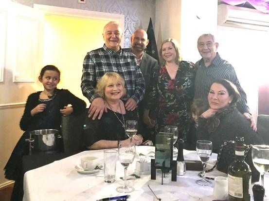 Christmas 2018 with Phil, Tracey and family