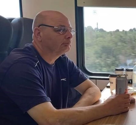 Pieman on the train