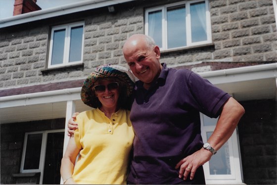 Mum and Dad at home at Springhaven