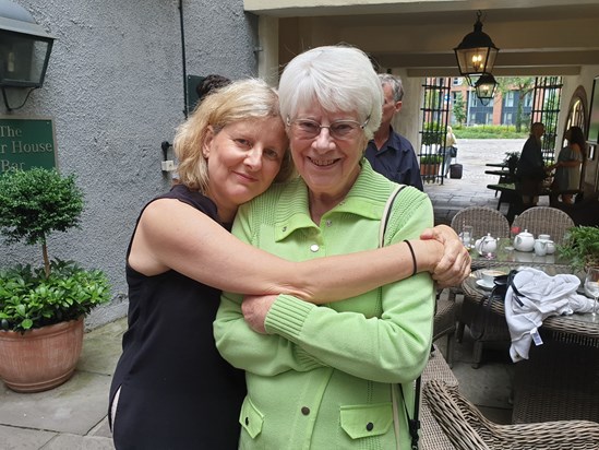 Julia and Mum, diamond wedding