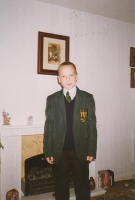 Jon's first day at secondary school