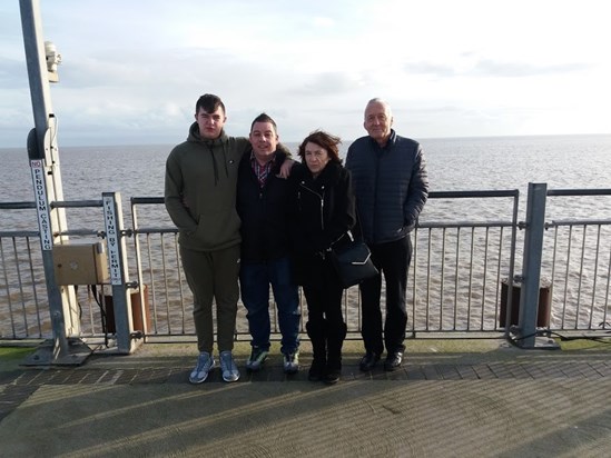 Southwold Pier - Liam, Phil, Di and Clive