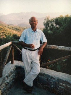 Dad in Crete
