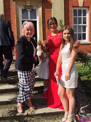 Glenn and Gary Wedding - Mum, Scarlett, Alice and Lorna