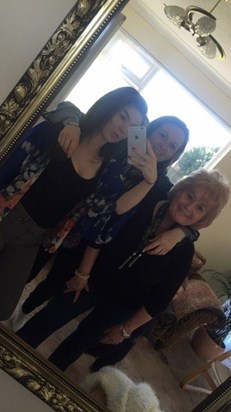 Lorna, Louisa and Mum