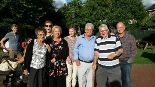 Red Lion, Bobbington. Dad's 80th