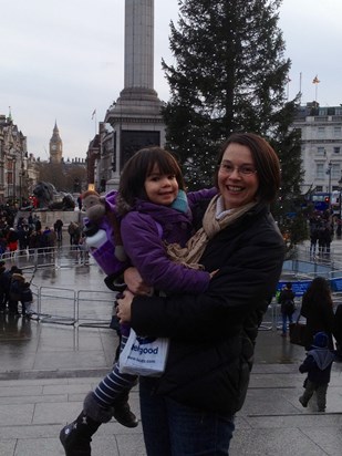 Xmas in Trafalgar Square 2013