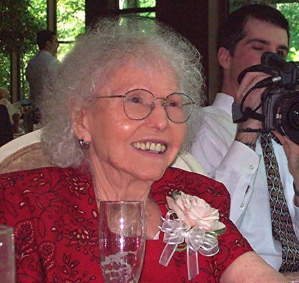 June 2008, at Elaine's Wedding