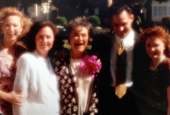  Bruce and Mary's wedding day Oct 90'