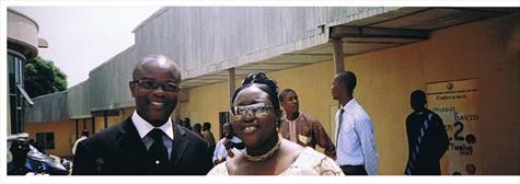 Nwugo with husband Alozie