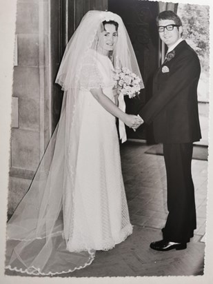 Jen & Dave Wedding 17th June 1972. ❤️❤️