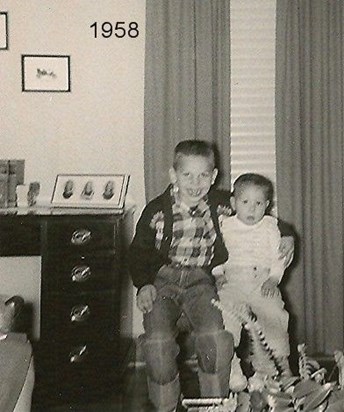 Wayne and William 1958