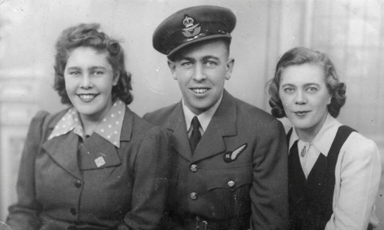 1944  - with Brother Eddie and Sister Olive