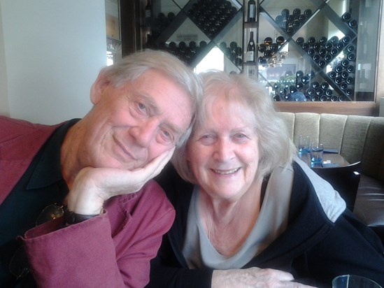Ann and Norman enjoying one of our 3hr Turkish lunches 2013. Happy days!