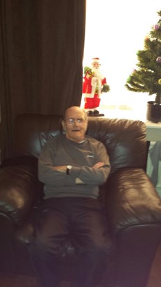 Dad at christmas 2014,who would have thought you would be gone 6 weeks later.