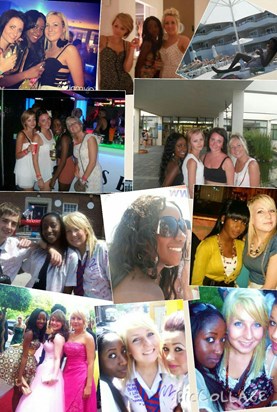 Friends since primary school, such brilliant memories together, some of our memories over the years. Xxx