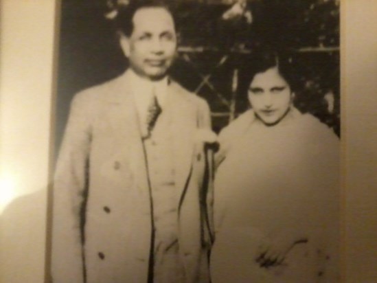 my Dad's parents (Ghulam and Sarah) London 1922