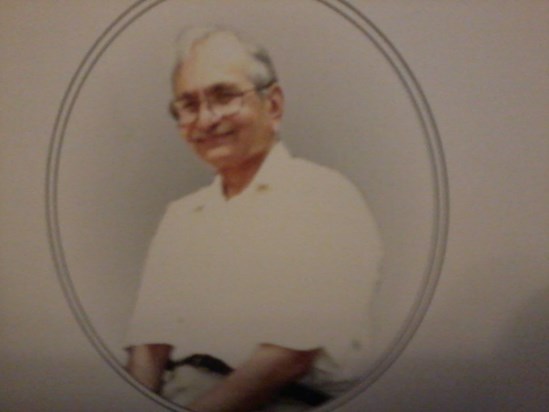 my Dad's older brother Muhammed Yoosof Sawal (13th Oct 1929-17th Sept 2013)