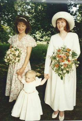 Bride and Bridesmaids