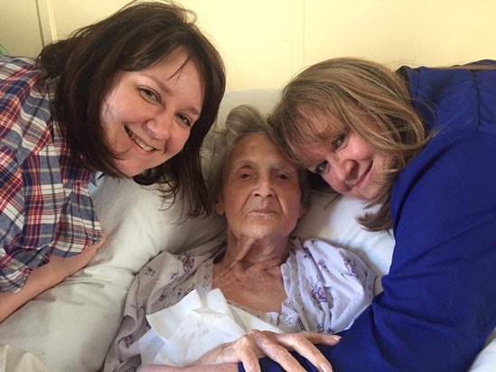 Nic, Doris and Sue - three generations of stubborn, strong women