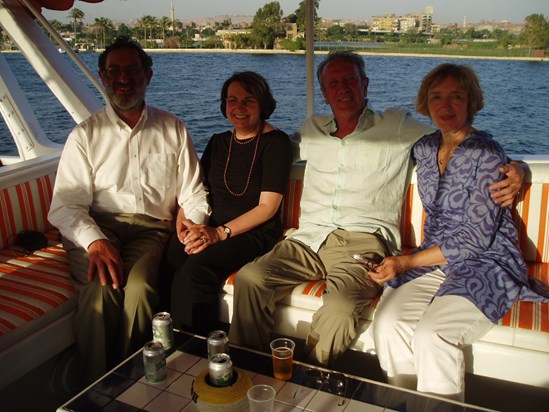 Felucca cruise on the Nile, Cairo June 2006 