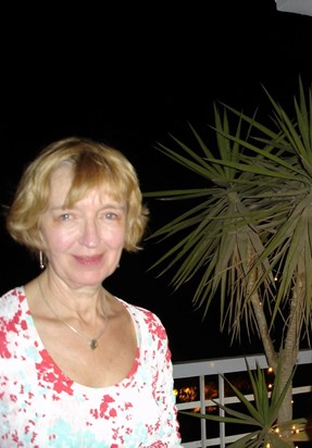 Hilary on a hot Cairo night, June 2006