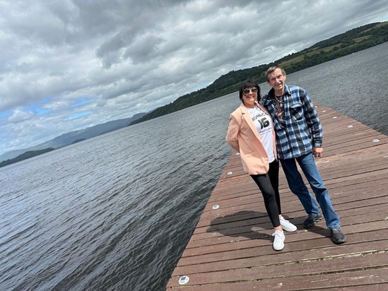 Loch Lomond with Karyn 