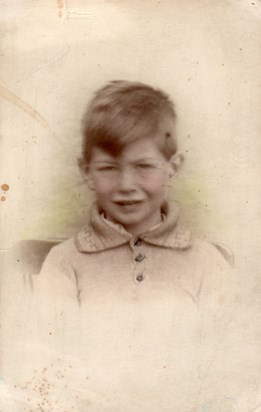 Kenneth as a young boy