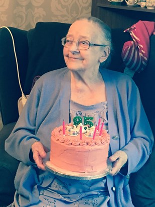 Nanny on her 85th Birthday xxx