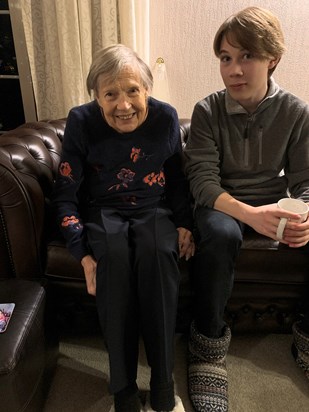 Nanny and George December 2019