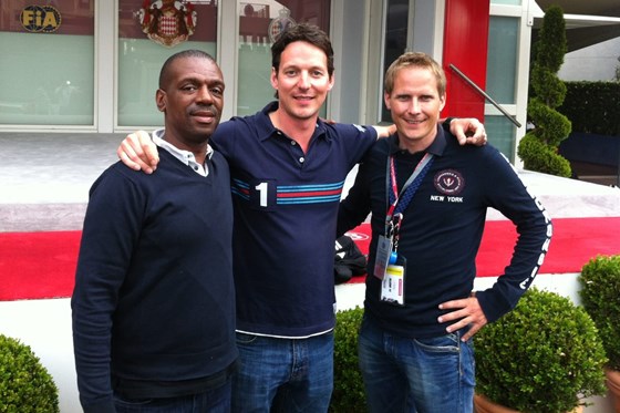 May 2012 - Formula 1 Grand Prix Monaco - Maurice with Elliot and Udo