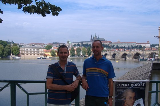 2007 in Praga, celebrating Orlando´s 50s birthday