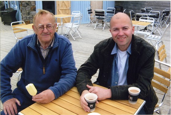 Dad in Abersoch