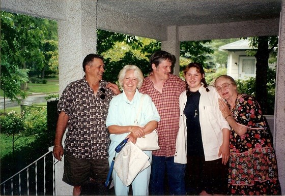 1998, Sam, Peggy Ann, Steve, Gabrielle, Peg