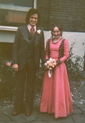 Our Wedding Day November 3rd 1972