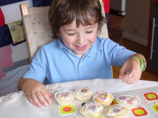 Cake decorating!