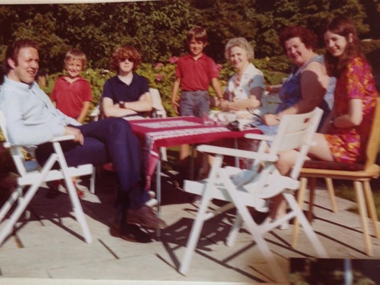 Family visit to Bad Reichenhall 1971