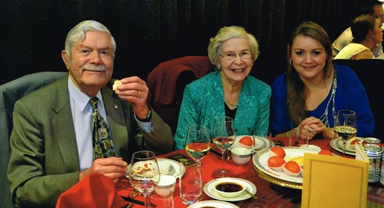 Norman, Mary and Celina -  July 2009