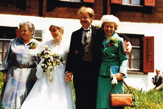 The Married Couple with their Mothers 16.06.1984