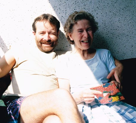 Mother and Son   Hong Kong, Christmas 1992