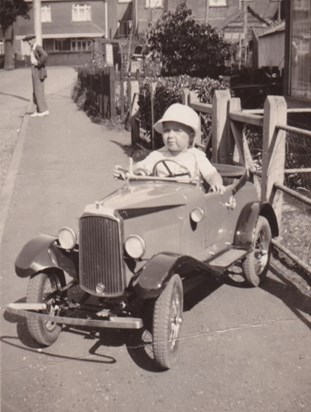 1930s - David's first car