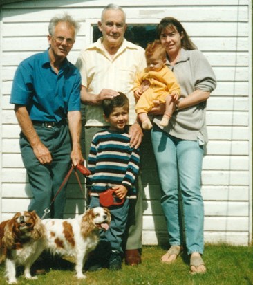 dad,grandad,julie & kids