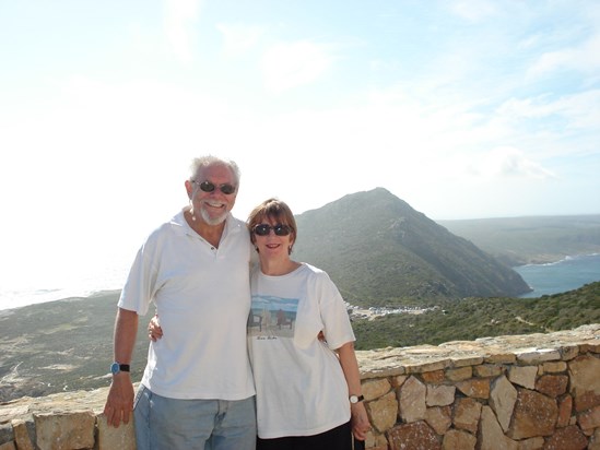 Alan and Gill, Cape Town