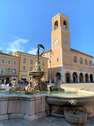 Fortuna Fountain Piazza XX Settembre Fano