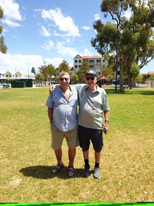 Andy and Ray, Rockingham, Western Australia 2020