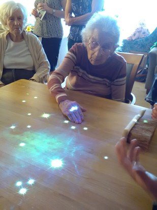 Sheila at Chiltern Grange care home 