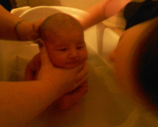 First bath (continued)