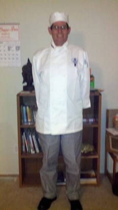 Rich and his Uniform for Le Cordon Bleu School 2011.