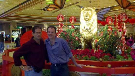 Us in Las Vegas at the MGM Grand.
